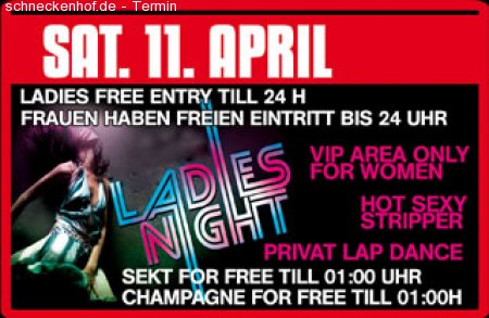 Ladies Night - Orange Club Werbeplakat