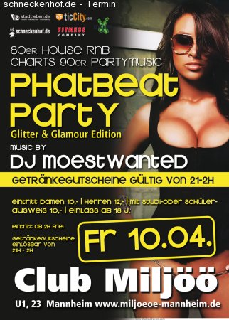 Phatbeat Party Werbeplakat