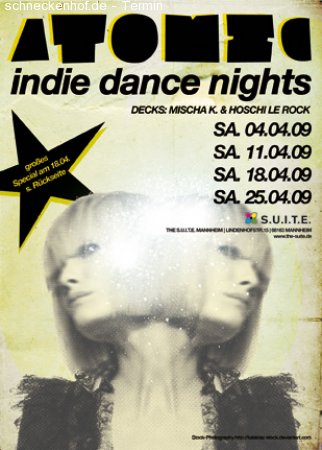 Atomic! Indie Dance Special Werbeplakat