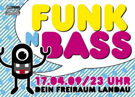 FUNKnBASS Werbeplakat