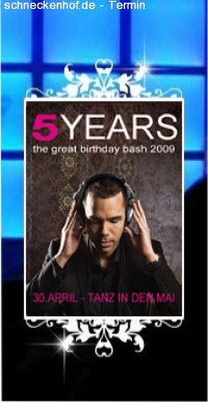 5 Jahre Big City Beats Werbeplakat