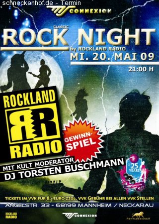 Rockland Radio Classic Rock Werbeplakat
