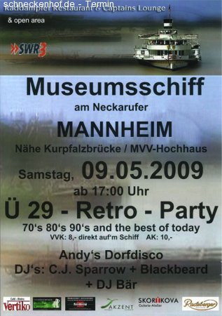 Ü29-Party Werbeplakat