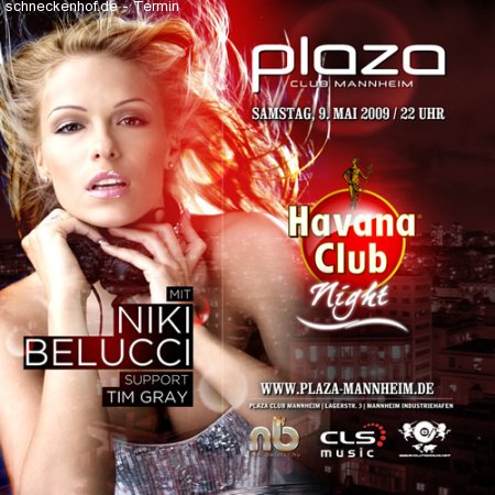 Havanna Club Tour Werbeplakat