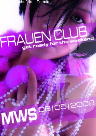 FRAUEN CLUB Werbeplakat