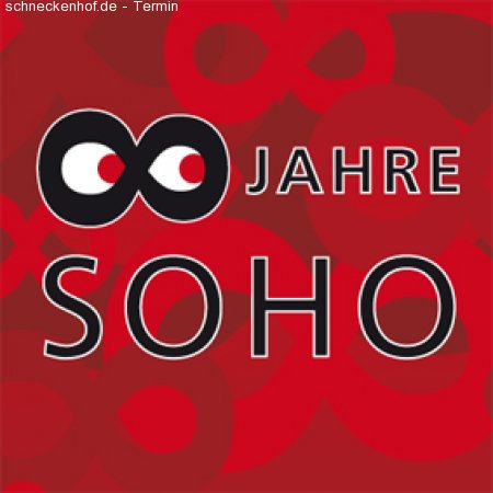 8 Jahre Soho Werbeplakat