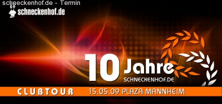 sh.de 10 Jahre Club Tour Werbeplakat