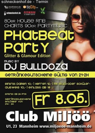 Phatbeat Party Werbeplakat