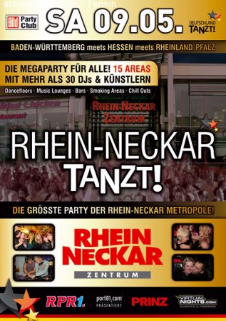 *AUSVERKAUFT*RheinNeckar tanzt Werbeplakat