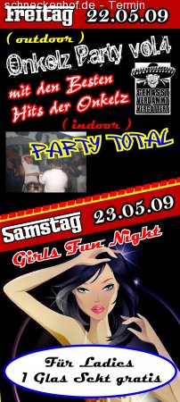 Girls Fun Night Werbeplakat