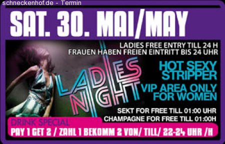 ladies night Werbeplakat