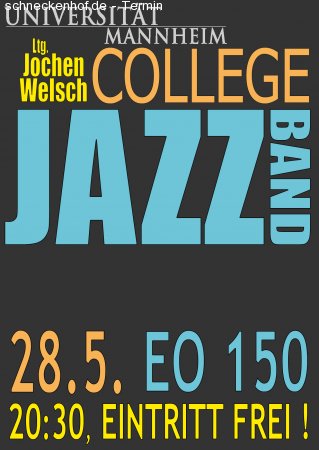College Jazz Werbeplakat