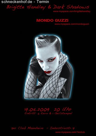 Brigitte Handley / Mondo Guzzi Werbeplakat