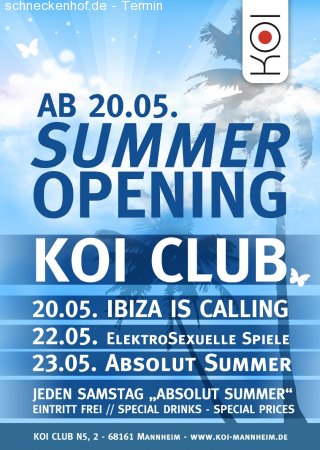 Absolut Summer Werbeplakat