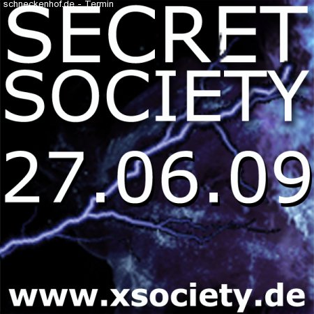 Secret X Society Werbeplakat