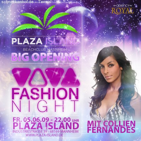 VIVA Fashion Night / Opening Werbeplakat