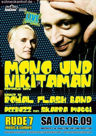 Mono & Nikitamann Werbeplakat