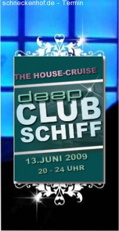 Deep Clubschiff Werbeplakat