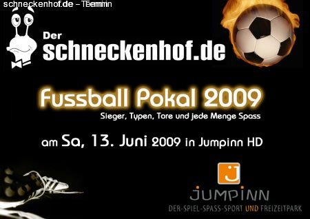 Schneckenhof Fußballturnier Werbeplakat