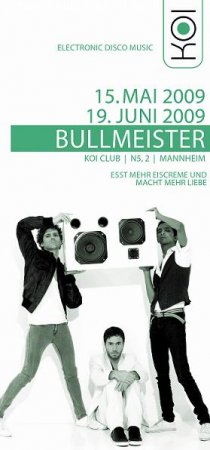 BULLMEISTER::LIVE:: Werbeplakat