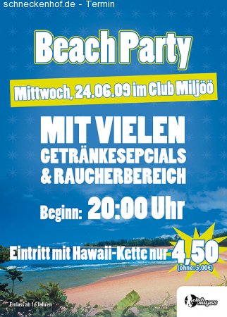 Party Werbeplakat