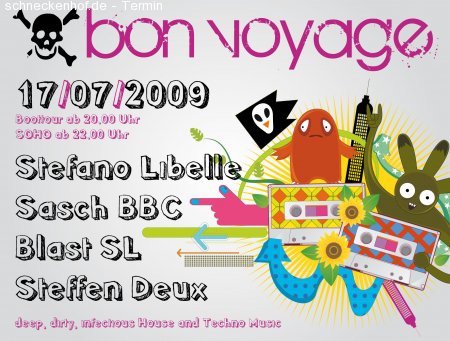 Bon Voyage - Party Werbeplakat