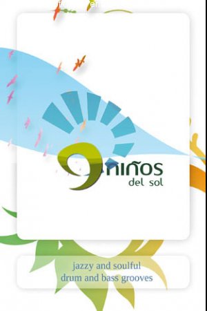 Ninos del Sol Baesse.de Groove Werbeplakat