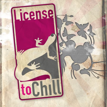 License to chill Werbeplakat