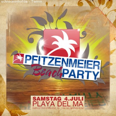 Pfitzenmeier meets Playa delMa Werbeplakat