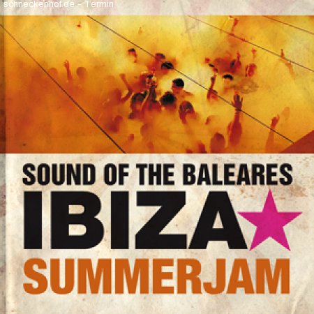 IBIZA SUMMERJAM Werbeplakat