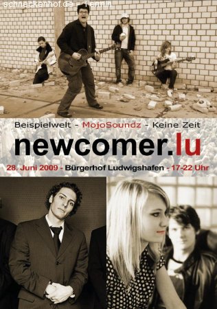 newcomer.lu Werbeplakat