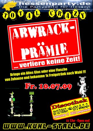 ABWRACKPRÄMIE ( DIE PARTY ) .. Werbeplakat