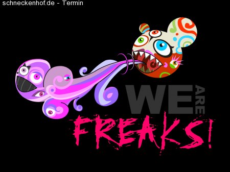 We Are Freaks Summer Edition Werbeplakat