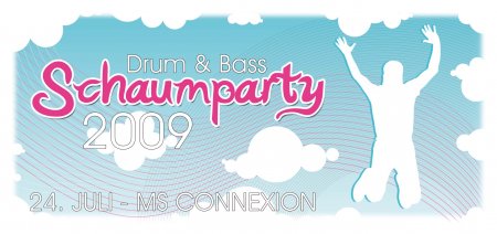 Drum n Bass Schaumparty Vol. 2 Werbeplakat