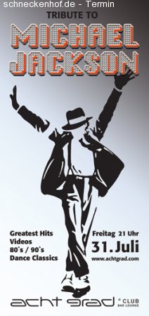 Tribute to MICHAEL JACKSON Werbeplakat