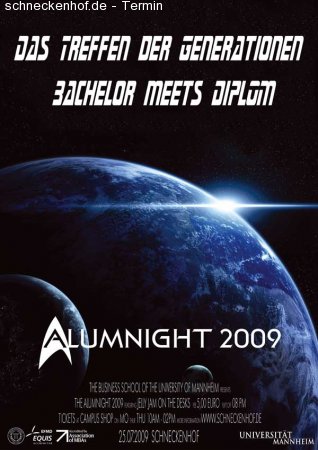 Alumninight 2009 Werbeplakat