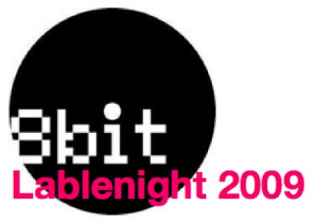 LabelNight 8bit Werbeplakat
