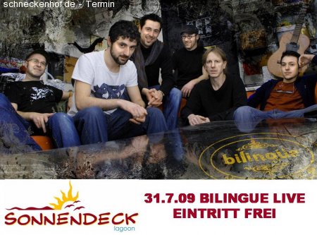 Bilingue Live - EIntritt frei Werbeplakat