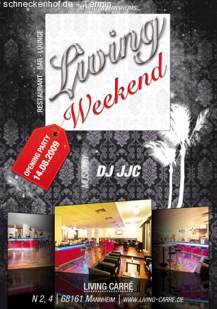 Living Weekend Werbeplakat