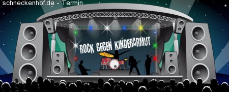 Rock gegen Kinderarmut Werbeplakat