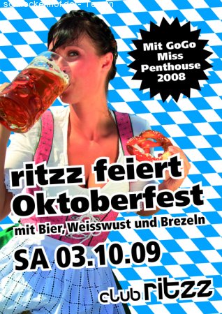Oktoberfest Party Werbeplakat
