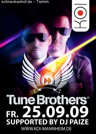 Tune Brothers Werbeplakat