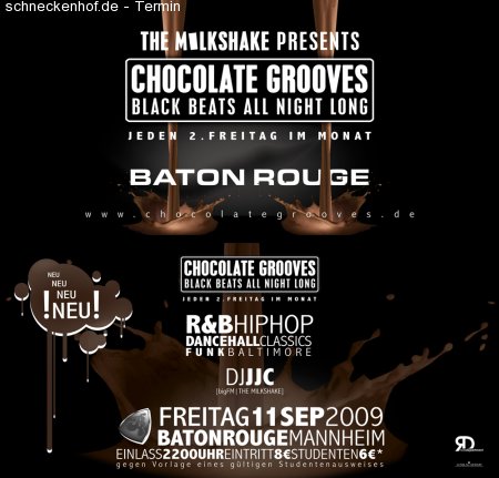 CHOCOLATE Grooves Werbeplakat