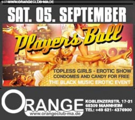 Players ball Werbeplakat