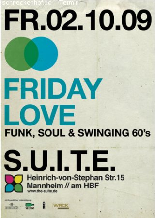 friday love Werbeplakat