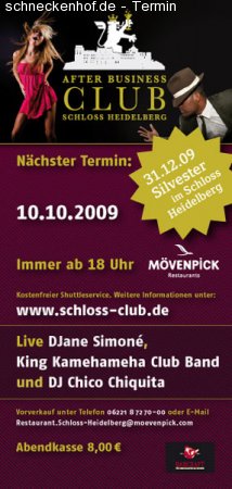 After Business Club Schloss HD Werbeplakat