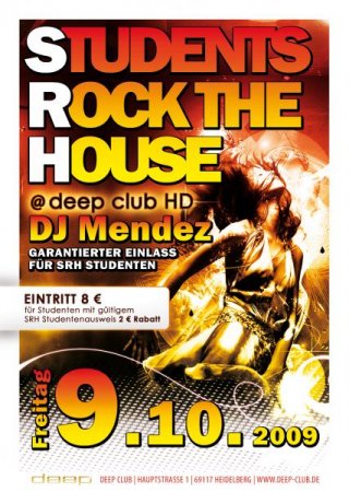 Students Rock the House Werbeplakat