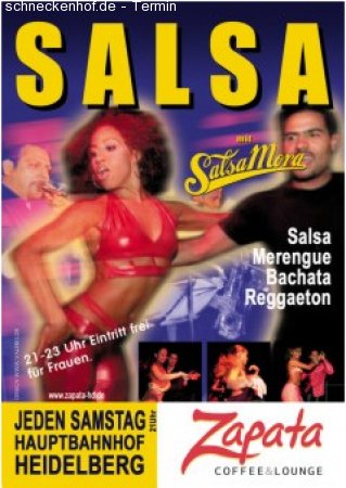 Salsa mit SalsaMora Werbeplakat