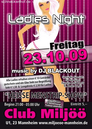 Best Ladies Night Werbeplakat