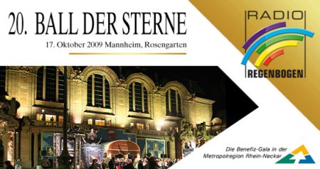 Ball der Sterne Werbeplakat